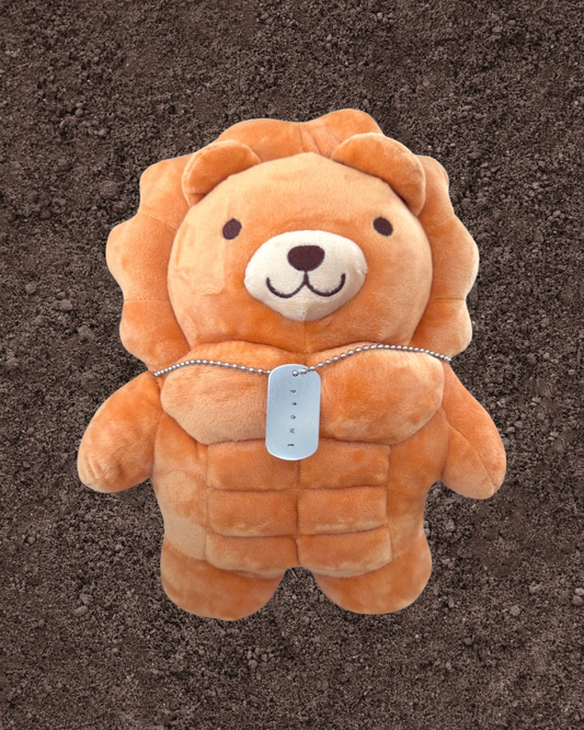 Lion Plush (with abs!)